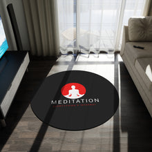 Load image into Gallery viewer, Meditation Round Rug - Zen Home Decor for Mindfulness and Relaxation
