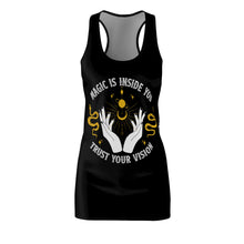 Load image into Gallery viewer, Magic Is Inside You Racerback Dress for Inspiration and Empowerment
