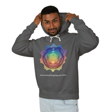 Load image into Gallery viewer, Chakra Vibes Unisex Lightweight Hooded Sweatshirt
