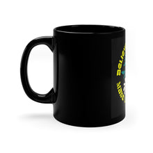 Load image into Gallery viewer, Motivational Black Coffee Mug - &quot;Believe in Yourself, Make Magic Happen&quot; - 11oz Inspirational Drinkware
