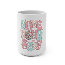 Load image into Gallery viewer, Inspirational 15oz Mug - &quot;Love Yourself&quot; Design - Perfect for Self-Care and Gifts
