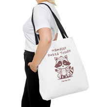 Load image into Gallery viewer, Namaste Outta Trouble Tote Bag | Find Your Zen | Motivational Eco-Friendly Bag
