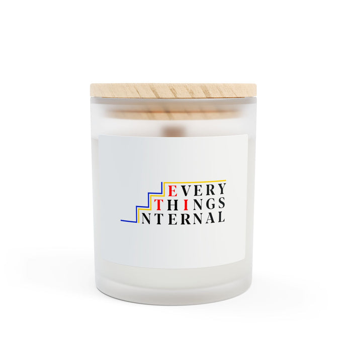 Frosted Glass Candle, 11oz
