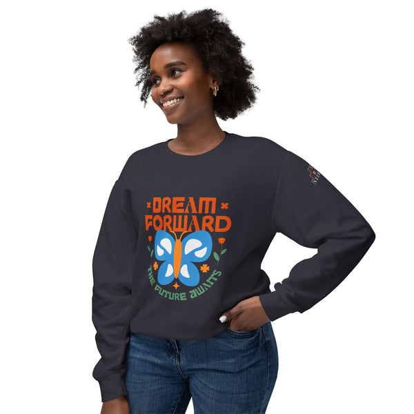 Dream Forward Unisex Lightweight Crewneck Sweatshirt