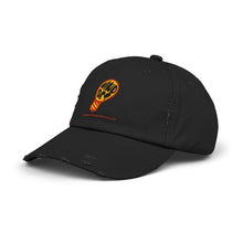 Load image into Gallery viewer, Unisex Distressed Cap - Mindset Lightbulb Design

