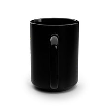 Load image into Gallery viewer, Inspirational Black Mug - 15oz with &#39;Everything International&#39; Design for Motivational Coffee Lovers
