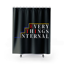 Load image into Gallery viewer, ETI BLACK Shower Curtains
