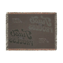Load image into Gallery viewer, Trust the Process Woven Blanket - Cozy Throw for Inspiration and Comfort
