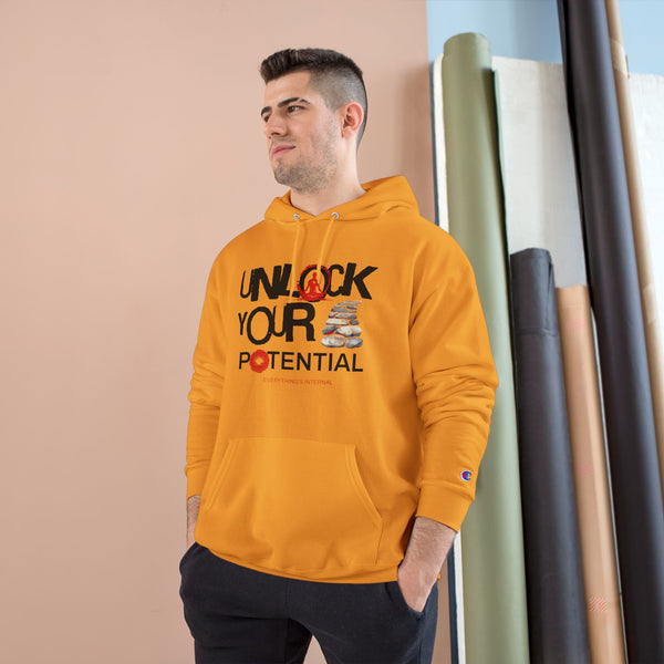 Unlock Your Potential Champion Hoodie - Motivational Sweatshirt for Motivation & Achievement