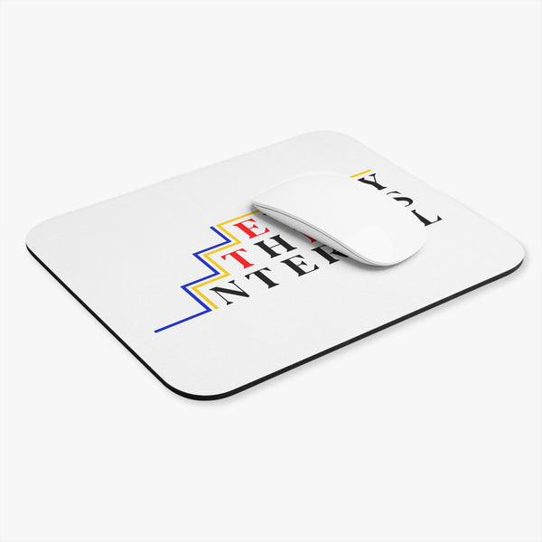 ETI White Mouse Pad (Rectangle)