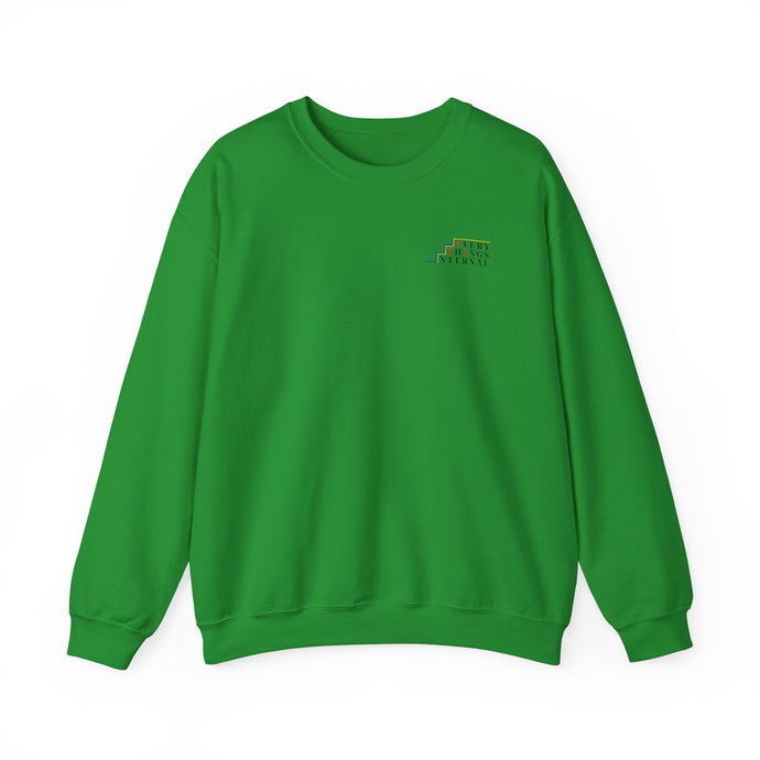 ETI WHITE Unisex Heavy Blend™ Crewneck Sweatshirt