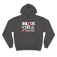 Load image into Gallery viewer, Unlock Your Potential Champion Hoodie - Motivational Sweatshirt for Motivation &amp; Achievement

