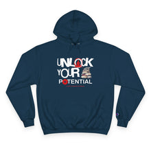 Load image into Gallery viewer, Unlock Your Potential Champion Hoodie - Motivational Sweatshirt for Motivation &amp; Achievement
