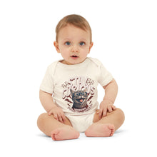 Load image into Gallery viewer, Stay Curious Infant Jersey One Piece - Cute Cat Design for Newborns and Infants

