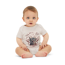 Load image into Gallery viewer, Stay Curious Infant Jersey One Piece - Cute Cat Design for Newborns and Infants
