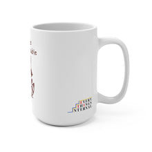 Load image into Gallery viewer, Namaste Outta Trouble 15oz Mug - Cute Raccoon Design for Zen Lovers
