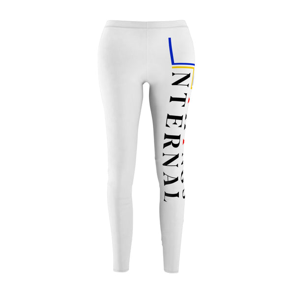 ETI Grey Women's Cut & Sew Casual Leggings