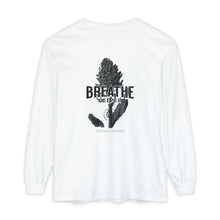 Load image into Gallery viewer, Meditation Long Sleeve T-Shirt - Unisex Garment-Dyed Comfort
