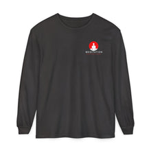 Load image into Gallery viewer, Meditation Long Sleeve T-Shirt - Unisex Garment-Dyed Comfort
