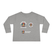 Load image into Gallery viewer, Toddler Long Sleeve Tee - &quot;Never Stop Growing&quot; Cute Mushroom Design
