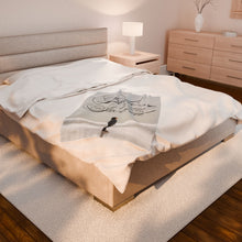 Load image into Gallery viewer, Inspirational Velveteen Plush Blanket - &#39;Believe in Yourself&#39; Cozy Throw for Motivation and Comfort
