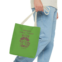Load image into Gallery viewer, Namaste Outta Trouble Tote Bag | Find Your Zen | Motivational Eco-Friendly Bag
