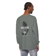 Load image into Gallery viewer, Meditation Long Sleeve T-Shirt - Unisex Garment-Dyed Comfort
