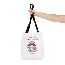 Load image into Gallery viewer, Namaste Outta Trouble Tote Bag | Find Your Zen | Motivational Eco-Friendly Bag
