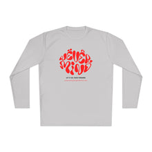 Load image into Gallery viewer, Unisex Lightweight Long Sleeve Tee - &#39;Never Mind&#39; Motivational Shirt
