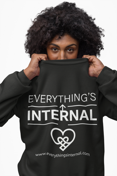 Unisex Sweatshirt – Mindful Comfort by Everything’s Internal