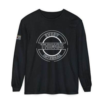Everythings Internal™ Mindful Circle Unisex Long Sleeve Sweatshirt – Inspirational Spiritual Apparel