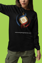 Load image into Gallery viewer, Inner Light Unisex Crewneck Sweatshirt – Spiritual Symbol, Mindful Living Pullover

