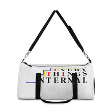 Load image into Gallery viewer, Motivational Duffel Bag – Everything’s Internal™ Fitness &amp; Travel Gym Bag, Inspirational Print, Unisex
