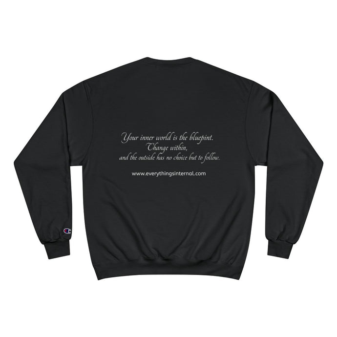 EVERYTHING'S INTERNAL (ETI) BLACK Champion Sweatshirt