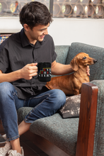 Load image into Gallery viewer, Inspirational Black Mug - 15oz with &#39;Everything International&#39; Design for Motivational Coffee Lovers
