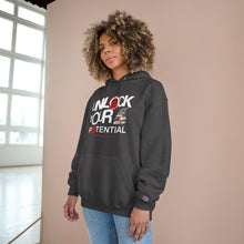 Load image into Gallery viewer, Unlock Your Potential Champion Hoodie - Motivational Sweatshirt for Motivation &amp; Achievement
