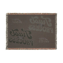 Load image into Gallery viewer, Trust the Process Woven Blanket - Cozy Throw for Inspiration and Comfort

