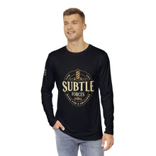 Load image into Gallery viewer, Men&#39;s Long Sleeve Shirt - Subtle Forces Graphic Tee for Comfort and Style
