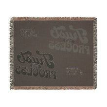 Load image into Gallery viewer, Trust the Process Woven Blanket - Cozy Throw for Inspiration and Comfort
