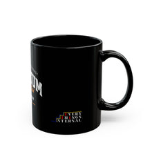 Load image into Gallery viewer, Quantum Energy Field Black Mug - 11oz &amp; 15oz - Inspiring Vibration Message

