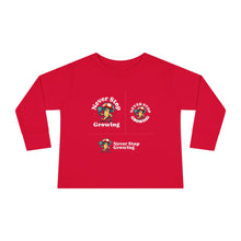 Load image into Gallery viewer, Toddler Long Sleeve Tee - &quot;Never Stop Growing&quot; Cute Mushroom Design
