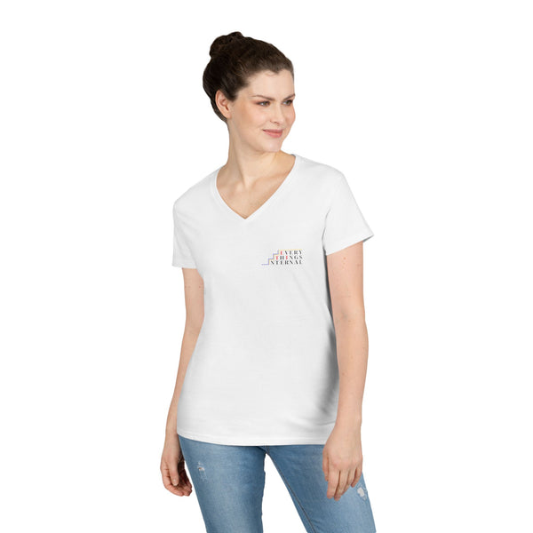 Every Thing is Eternal V-Neck T-Shirt for Women