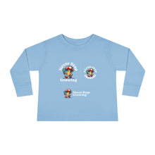 Load image into Gallery viewer, Toddler Long Sleeve Tee - &quot;Never Stop Growing&quot; Cute Mushroom Design
