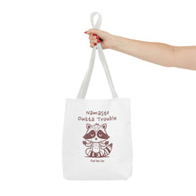 Load image into Gallery viewer, Namaste Outta Trouble Tote Bag | Find Your Zen | Motivational Eco-Friendly Bag
