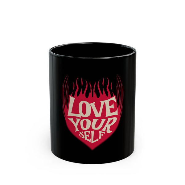 Love Yourself Black Mug | Inspirational Coffee Cup | Self-Care Gift | Motivational Mug | Thoughtful Present for Friends | Home & [...]