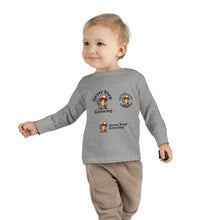 Load image into Gallery viewer, Toddler Long Sleeve Tee - &quot;Never Stop Growing&quot; Cute Mushroom Design
