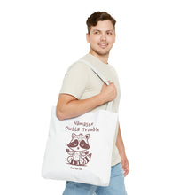 Load image into Gallery viewer, Namaste Outta Trouble Tote Bag | Find Your Zen | Motivational Eco-Friendly Bag
