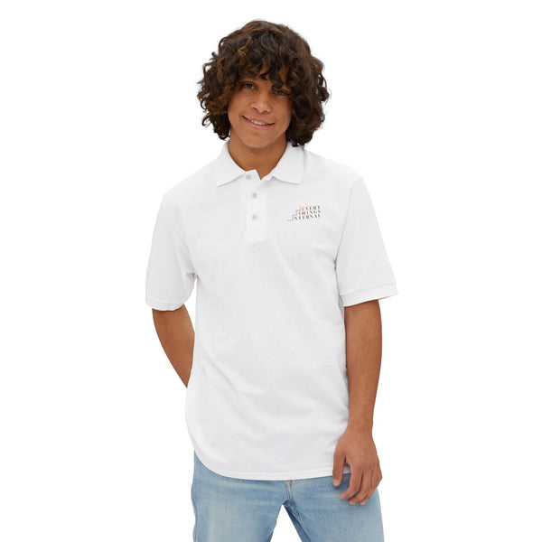 Men's Piqué Polo - Classic Style for Casual Elegance