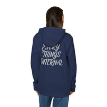 Load image into Gallery viewer, Adidas Unisex Fleece Hoodie - &#39;Everything is Internal&#39; Design
