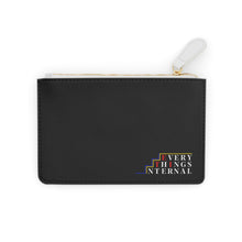 Load image into Gallery viewer, Sleek Mini Clutch Bag - &#39;Everything&#39;s Internal&#39; Design
